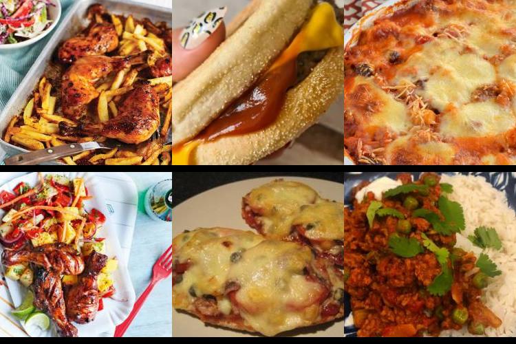 Evening Meal Plan - Week Commencing 05/07/2021