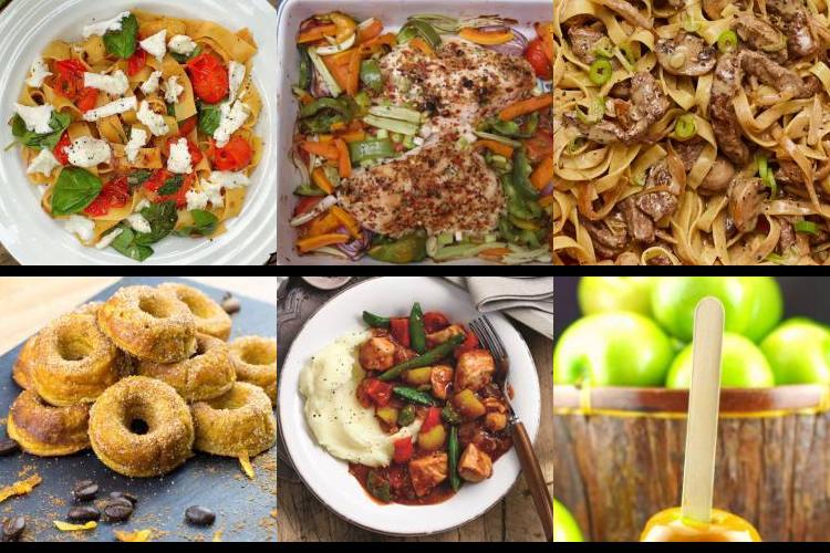 Evening Meal Plan - Week Commencing 20/09/2021