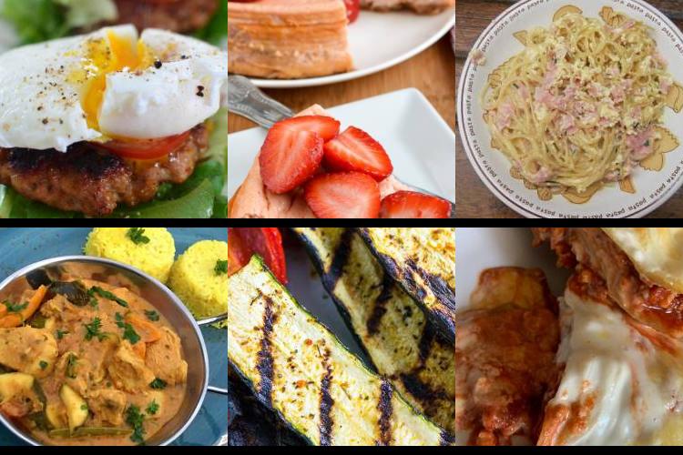 Evening Meal Plan - Week Commencing 30/08/2021