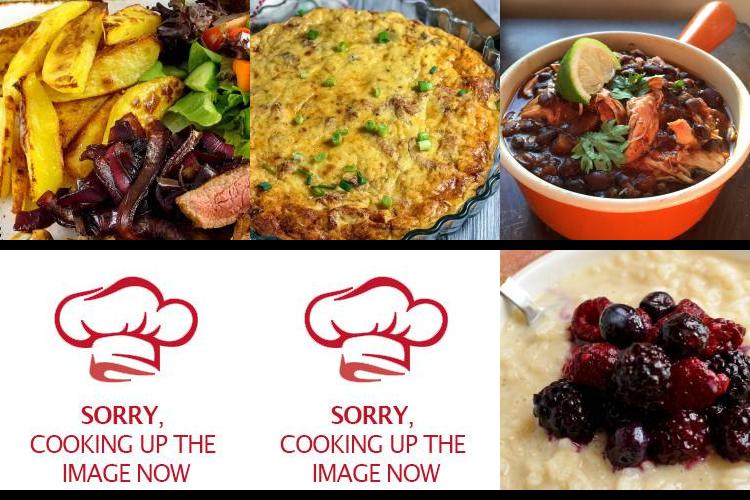 Evening Meal Plan - Week Commencing 24/01/2022