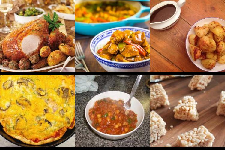 Evening Meal Plan - Week Commencing 21/06/2021