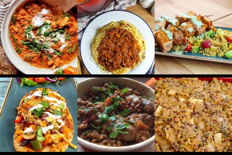 Evening Meal Plan - Week Commencing 30/08/2021