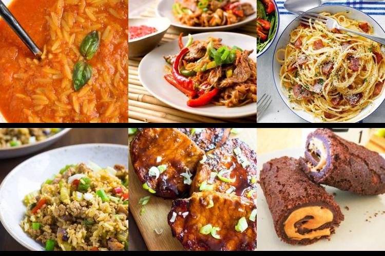 Evening Meal Plan - Week Commencing 28/03/2022