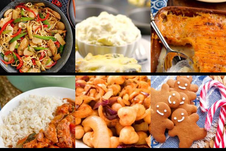 Evening Meal Plan - Week Commencing 15/11/2021
