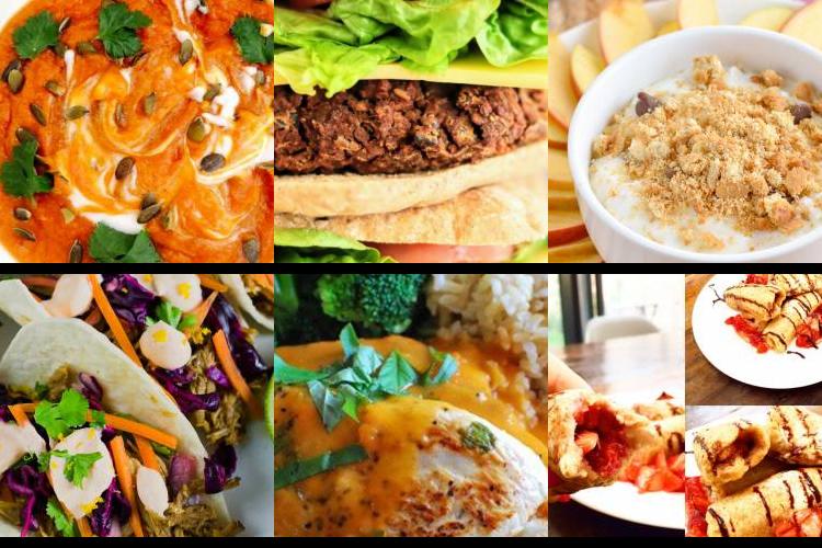 Evening Meal Plan - Week Commencing 21/02/2022