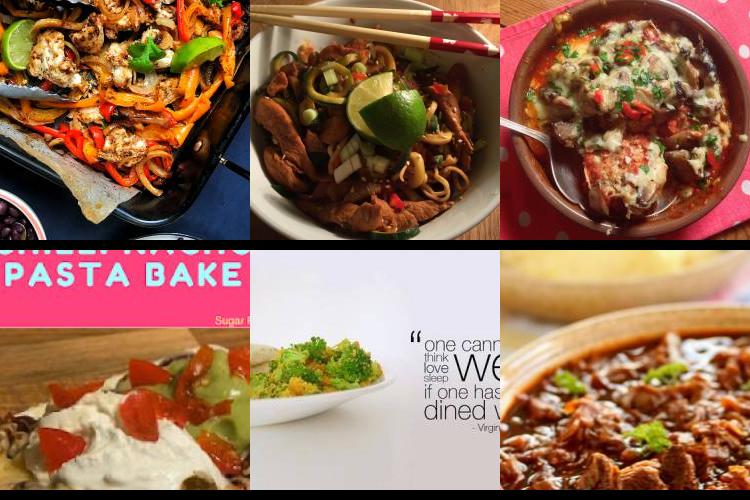 Evening Meal Plan - Week Commencing 15/11/2021
