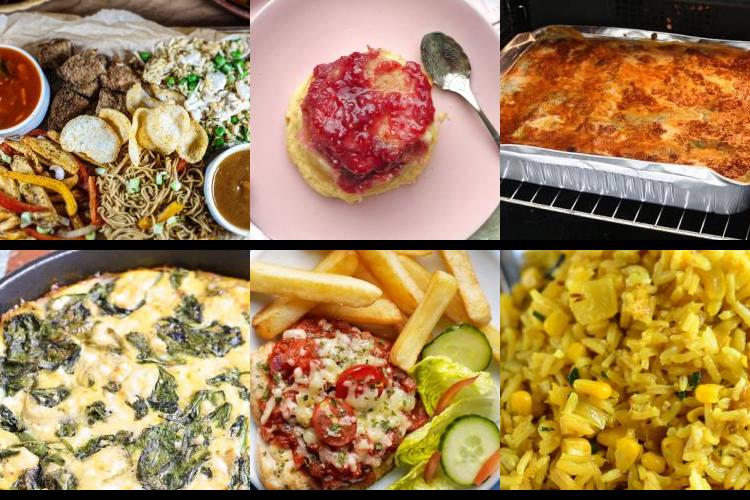 Evening Meal Plan - Week Commencing 22/08/2022