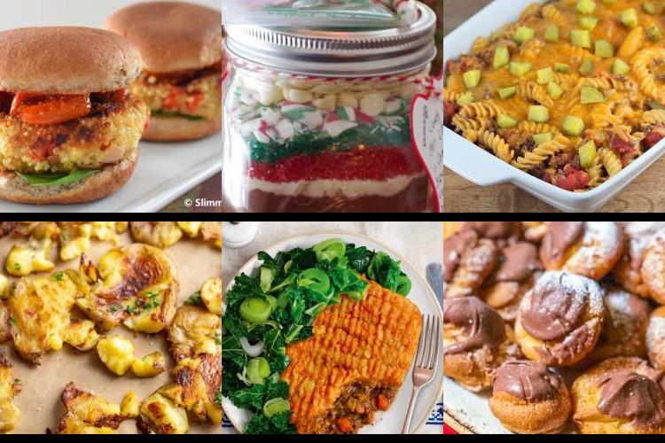 Evening Meal Plan - Week Commencing 21/02/2022