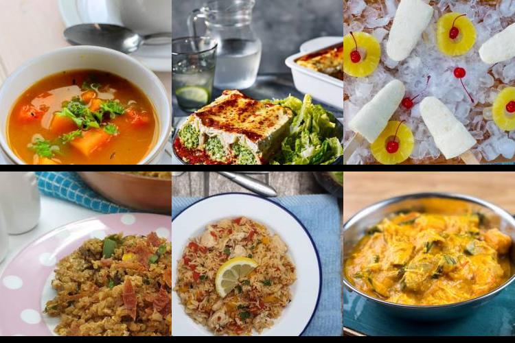 Evening Meal Plan - Week Commencing 23/08/2021