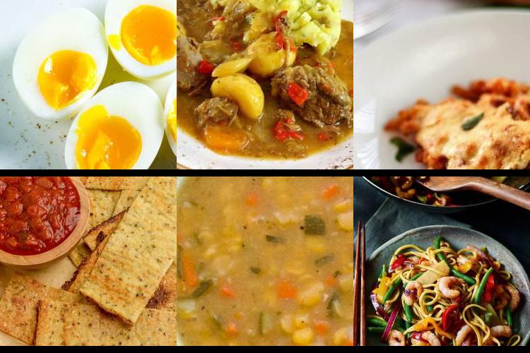 Evening Meal Plan - Week Commencing 18/10/2021