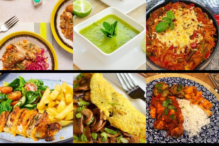 Evening Meal Plan - Week Commencing 30/08/2021