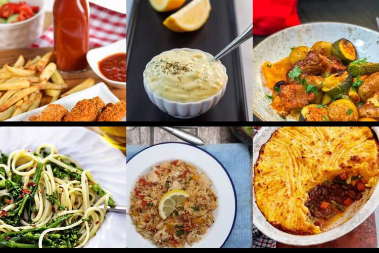 Evening Meal Plan - Week Commencing 25/04/2022