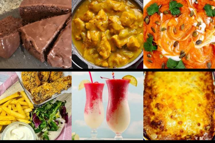 Evening Meal Plan - Week Commencing 03/01/2022
