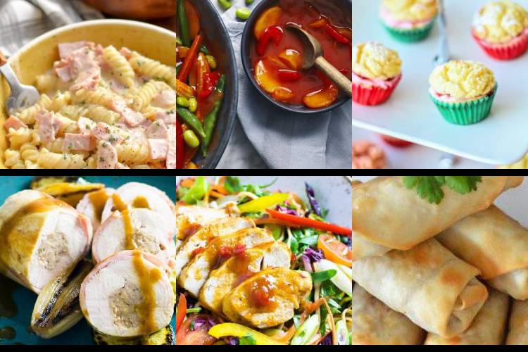 Evening Meal Plan - Week Commencing 25/10/2021