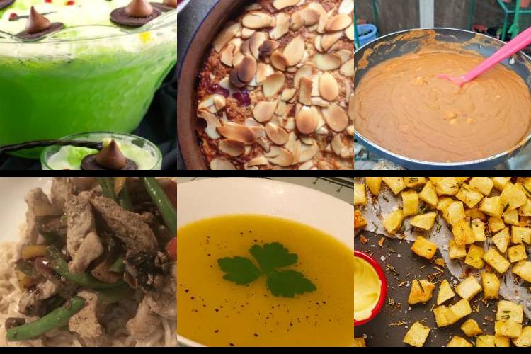Evening Meal Plan - Week Commencing 11/10/2021