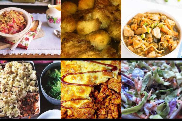Evening Meal Plan - Week Commencing 24/01/2022