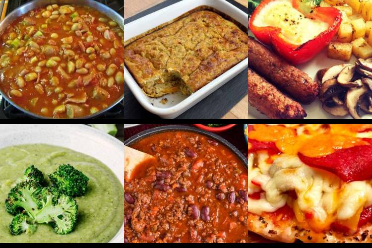 Evening Meal Plan - Week Commencing 07/03/2022