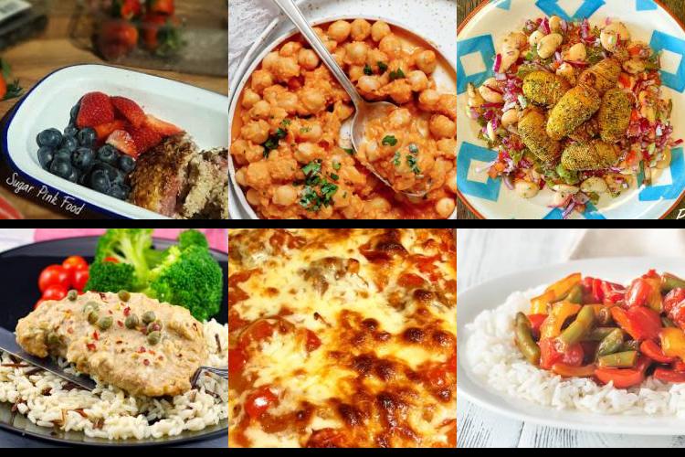 Evening Meal Plan - Week Commencing 11/04/2022