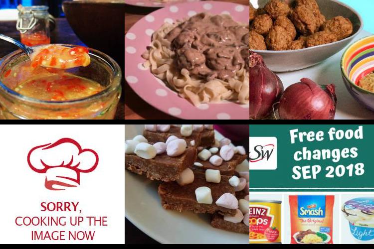 Evening Meal Plan - Week Commencing 13/09/2021