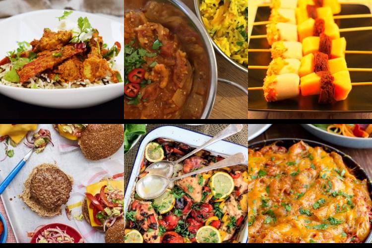 Evening Meal Plan - Week Commencing 21/02/2022