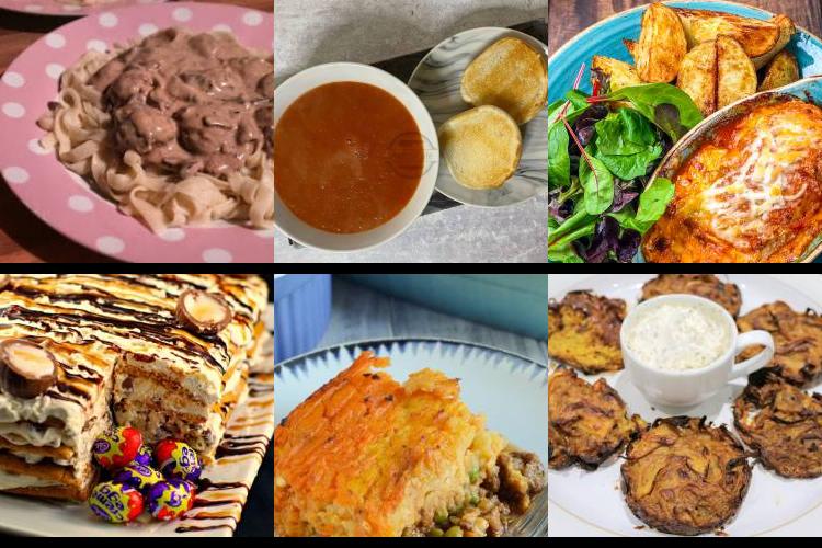 Evening Meal Plan - Week Commencing 10/10/2022