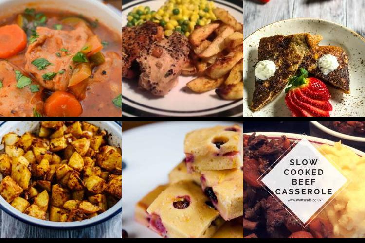 Evening Meal Plan - Week Commencing 24/01/2022
