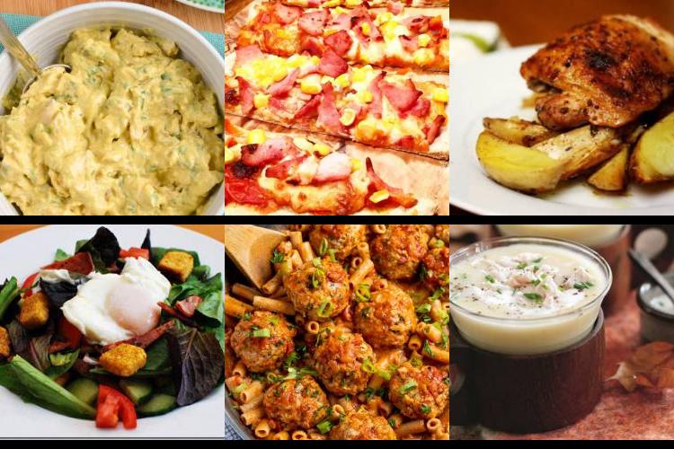 Evening Meal Plan - Week Commencing 15/11/2021
