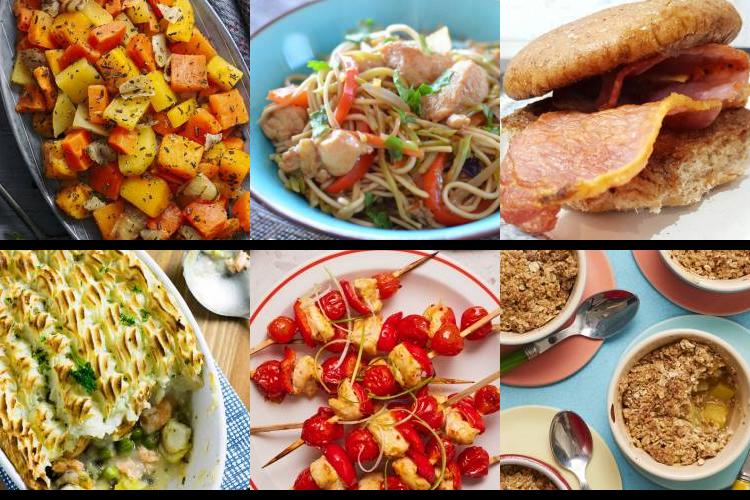 Evening Meal Plan - Week Commencing 11/07/2022