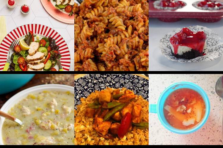 Evening Meal Plan - Week Commencing 23/08/2021