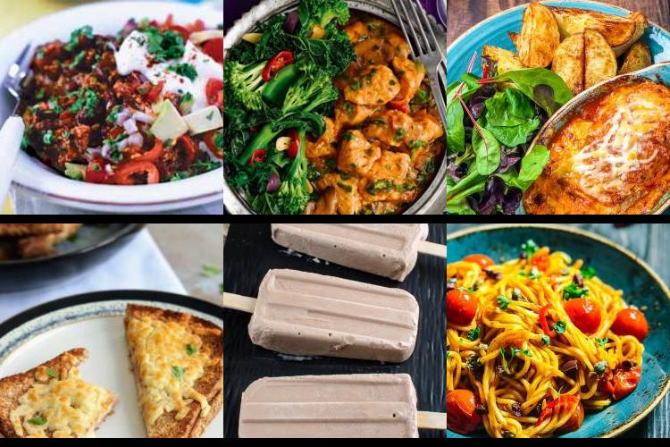Evening Meal Plan - Week Commencing 27/12/2021