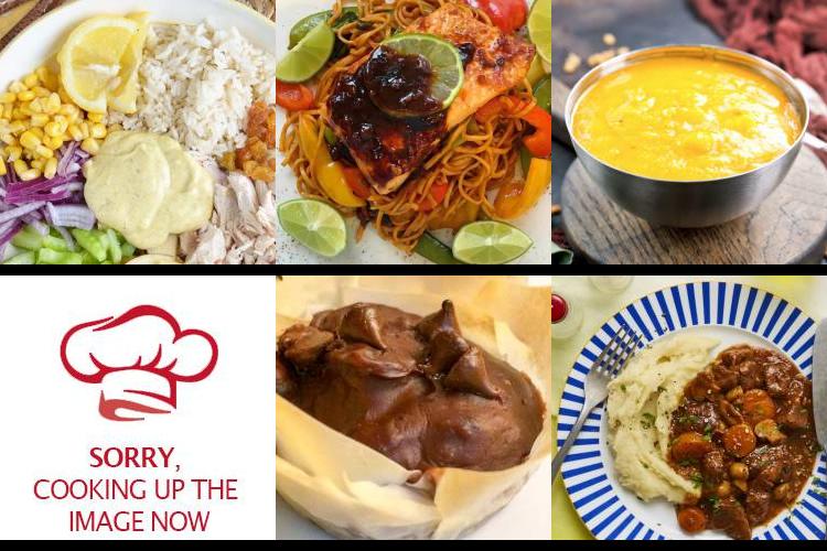 Evening Meal Plan - Week Commencing 10/10/2022