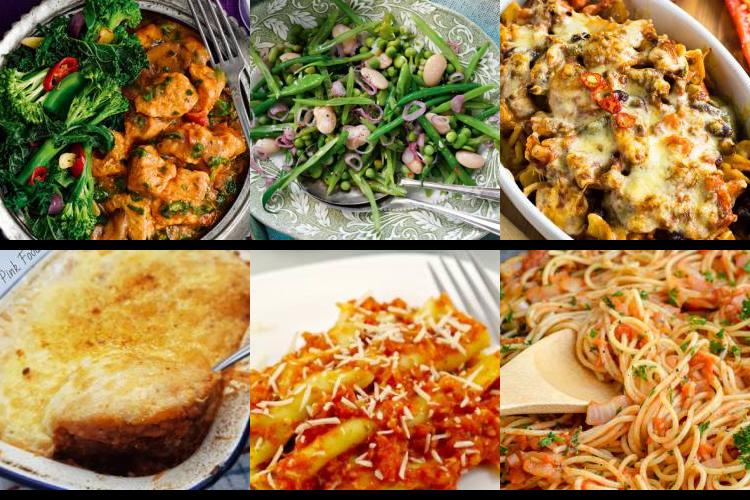 Evening Meal Plan - Week Commencing 13/03/2023