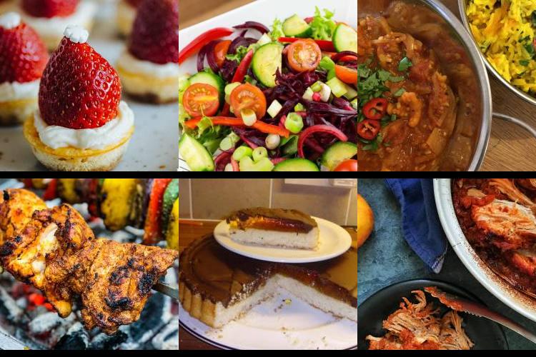 Evening Meal Plan - Week Commencing 27/12/2021