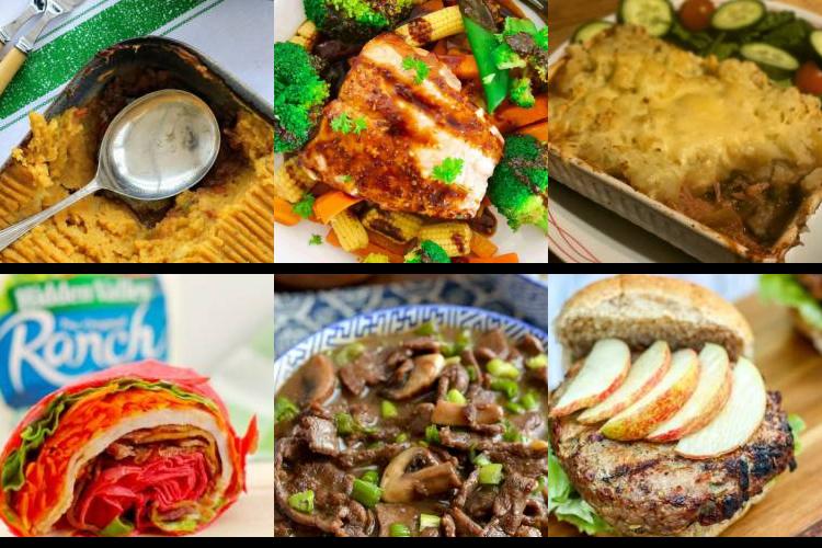 Evening Meal Plan - Week Commencing 11/10/2021