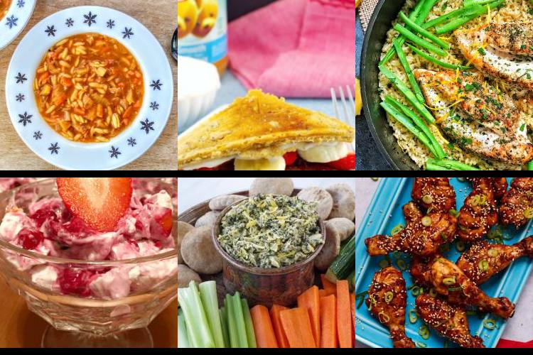 Evening Meal Plan - Week Commencing 25/10/2021