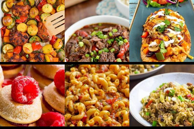 Evening Meal Plan - Week Commencing 06/12/2021