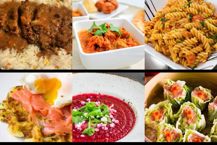 Evening Meal Plan - Week Commencing 24/01/2022