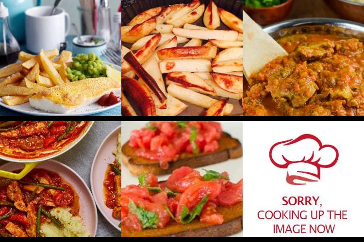 Evening Meal Plan - Week Commencing 04/07/2022