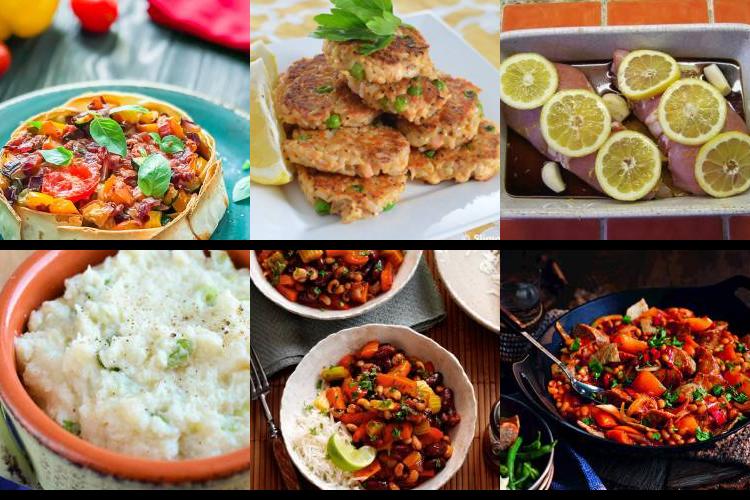 Evening Meal Plan - Week Commencing 22/11/2021