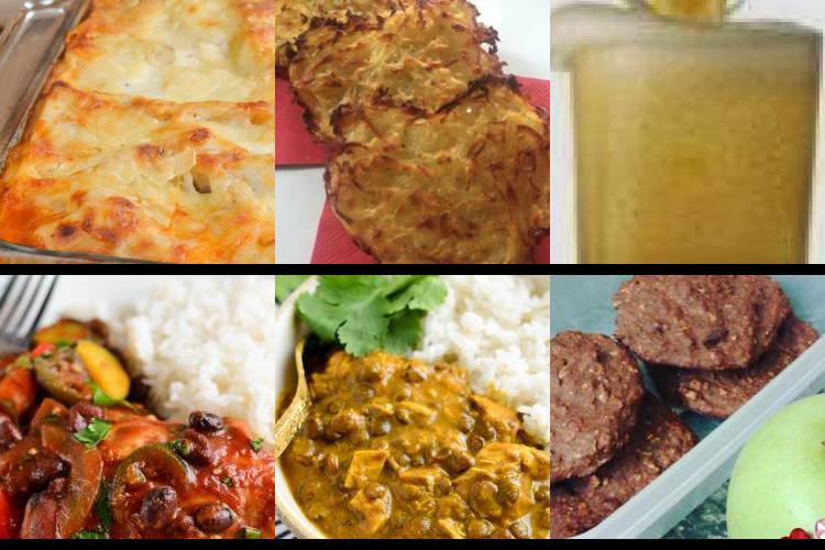 Evening Meal Plan - Week Commencing 20/12/2021