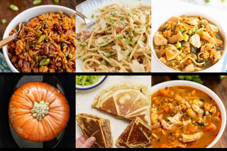 Evening Meal Plan - Week Commencing 21/02/2022