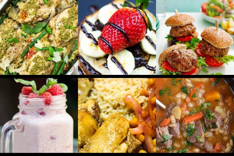 Evening Meal Plan - Week Commencing 27/12/2021