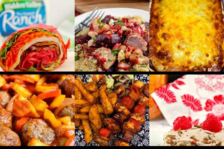 Evening Meal Plan - Week Commencing 24/01/2022