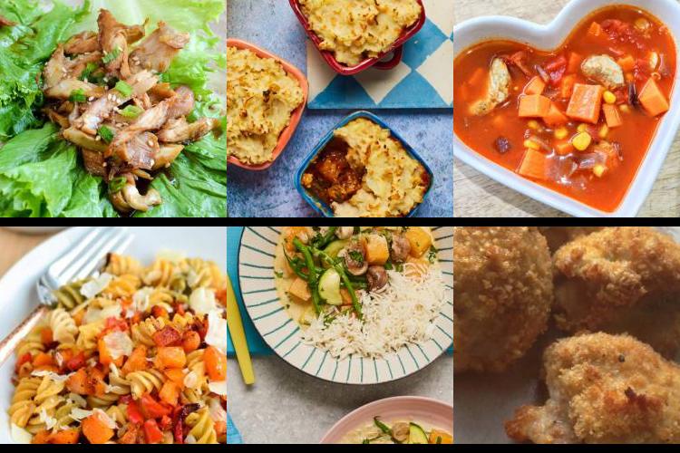 Evening Meal Plan - Week Commencing 20/12/2021