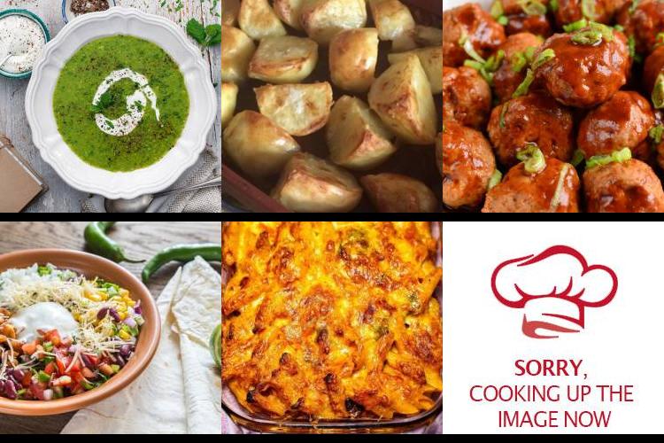 Evening Meal Plan - Week Commencing 15/11/2021