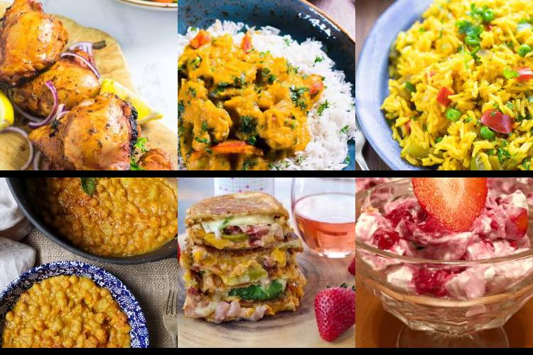Evening Meal Plan - Week Commencing 18/10/2021