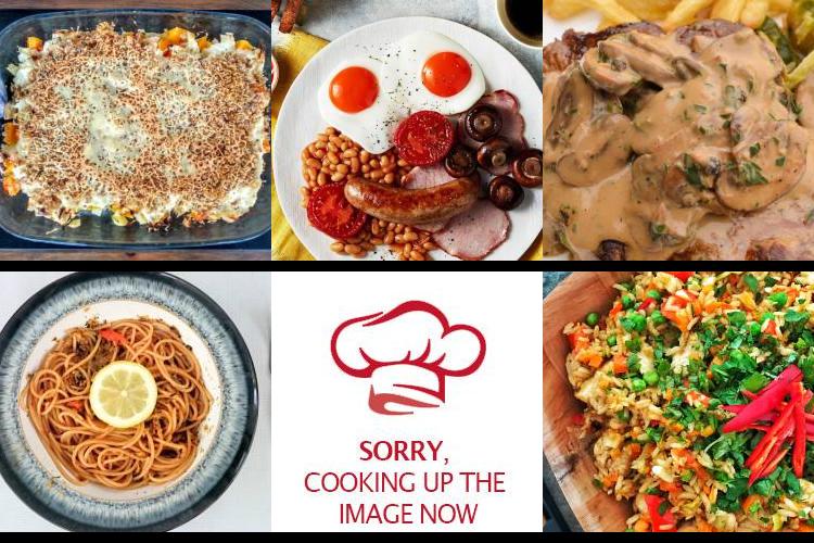 Evening Meal Plan - Week Commencing 25/04/2022
