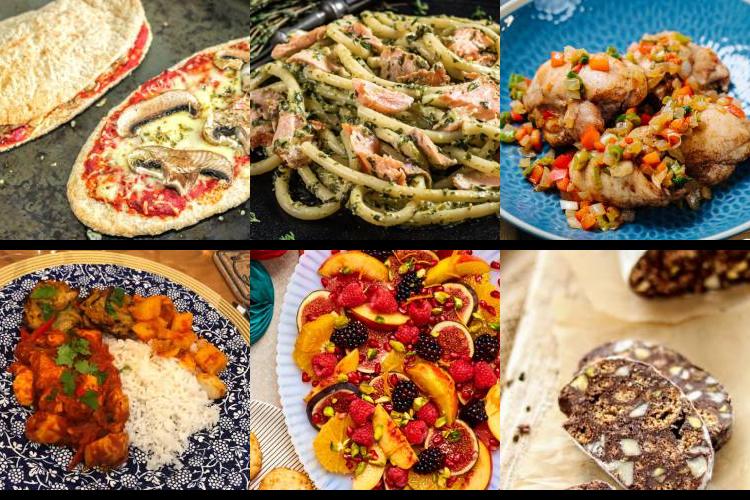 Evening Meal Plan - Week Commencing 21/02/2022