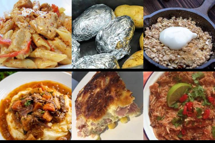 Evening Meal Plan - Week Commencing 09/08/2021