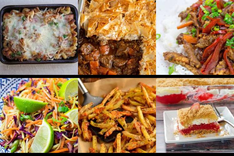 Evening Meal Plan - Week Commencing 13/03/2023